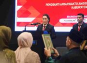 Kakanwil Sorta Lantik Anggota MPDN Kabupaten Pesawaran, MPDN Pringsewu dan Tanggamus Serta PAW Anggota MPDN Kabupaten Lampung Selatan