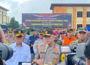 Kapolda Lampung Pimpin Apel Gelar Pasukan Operasi Ketupat Krakatau 2024