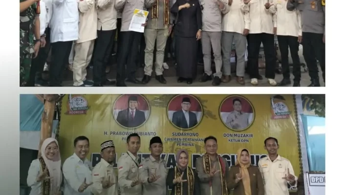 Ketua DPRD Lampung Selatan Hadiri Pelantikan Pengurus DPD Tani Merdeka Indonesia