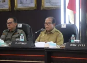 Pj. Gubernur Lampung Pimpin Rapat Koordinasi Penanganan Bencana Hidrometeorologi