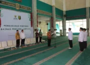 Pj. Gubernur Lampung Kukuhkan Pimpinan BAZNAS Provinsi Lampung Periode 2024-2027