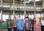 Pj. Gubernur Lampung Tinjau Pembangunan Masjid Al Hijrah di Kota Baru