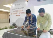 Pj. Gubernur Lampung Resmikan Ballroom Masjid Raya Al-Bakrie