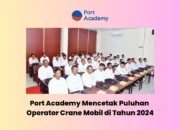 Port Academy Mencetak Puluhan Operator Crane Mobil di Tahun 2024