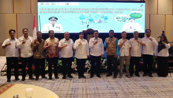 Pemerintah Provinsi Lampung Dorong Aksi Komunitas untuk Iklim, Targetkan Penurunan Emisi Gas Rumah Kaca