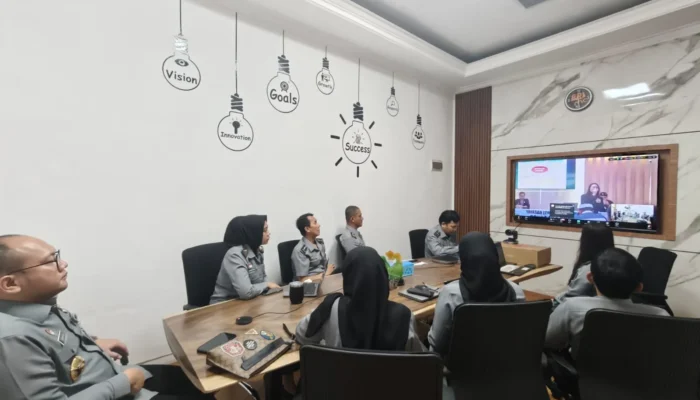 Kemenkumham Kanwil Kaltim Ikuti Kickoff Pelatihan Paralegal Serentak