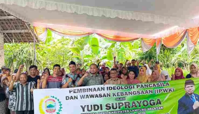 DPRD Lamsel Gelar Pembinaan IPWK di Desa Ruguk, Perkuat Jiwa Nasionalisme