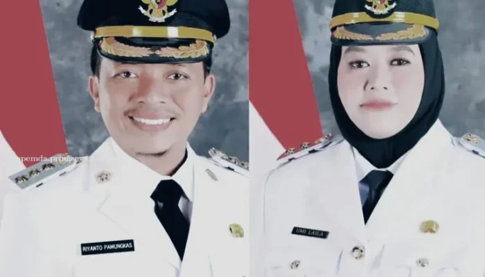 Riyanto Pamungkas & Umi Laila Resmi Dilantik Sebagai Bupati & Wakil Bupati Pringsewu
