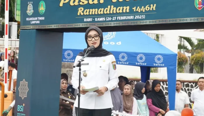 Wagub Jihan Nurlela Dukung Pelaksanaan Bazar Pasar Murah