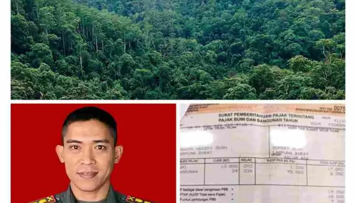 Dandim 0422/LB Temukan Bukti Penarikan PBB di Kawasan TNBBS, Pertanyakan Keabsahannya