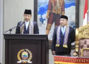 Paripurna DPRD Dalam Rangka Pidato Sambutan Bupati Lampung Selatan Masa Periode 2025-2030