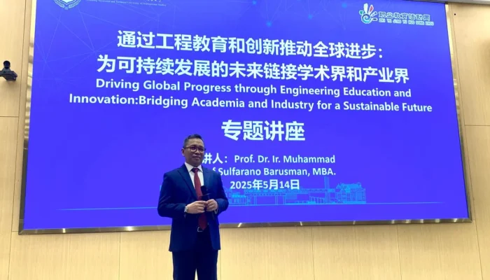 Prof. Yusuf Barusman Diangkat sebagai Visiting Professor di SVTUIS
