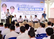 Gelar Halalbihalal, Bupati Egi Minta Kepala Desa Gali Potensi dan Wisata Lokal
