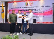 Taufik Hidayat Resmi Terpilih Secara Aklamasi Sebagai Ketua Umum KONI Lampung Masa Bakti 2025-2029