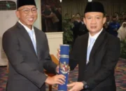 Gubernur Rahmat Mirzani Djausal Lantik Marindo Kurniawan Sebagai Sekda Provinsi Lampung