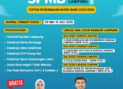 Catat ini jadwal Pendaftaran SMA Siger Bandar Lampung