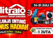 Belanja Bahan Bangunan Dapat Motor Listrik? Mitra10 Hadirkan Promo Hadiah Langsung Juli 2025!
