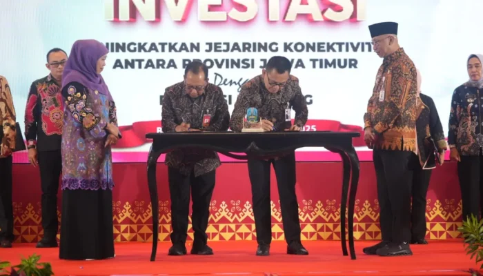 Sah! Bank Lampung Tandatangani PKS KUB Dengan Bank Jatim