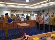 Gubernur Lampung Kukuhkan Direksi BUMD PT Wahana Raharja dan PT Lampung Jasa Utama