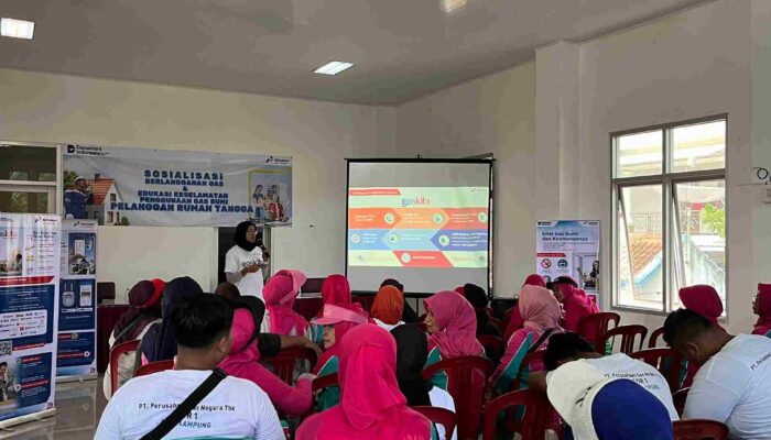 PGN Ajak Warga Gedong Air Wujudkan Pola Hidup Sehat dan Ramah Lingkungan Lewat Gas Bumi