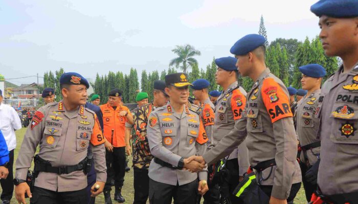 Polda Lampung Aktifkan Tim Reaksi Cepat di Daerah Rawan Bencana