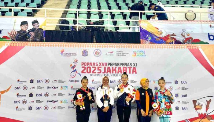 Lampung Bangkit, Torehkan 8 Emas di POPNAS 2025